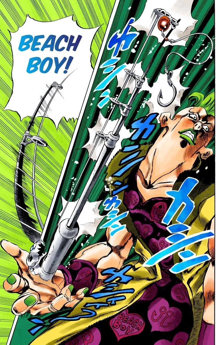 JoJo's Bizarre Adventure Part 5 - Vento Aureo (Official Colored) Chapter 48 page 15 - Chapter 48: The Firenze-Bound Super Express Part 2