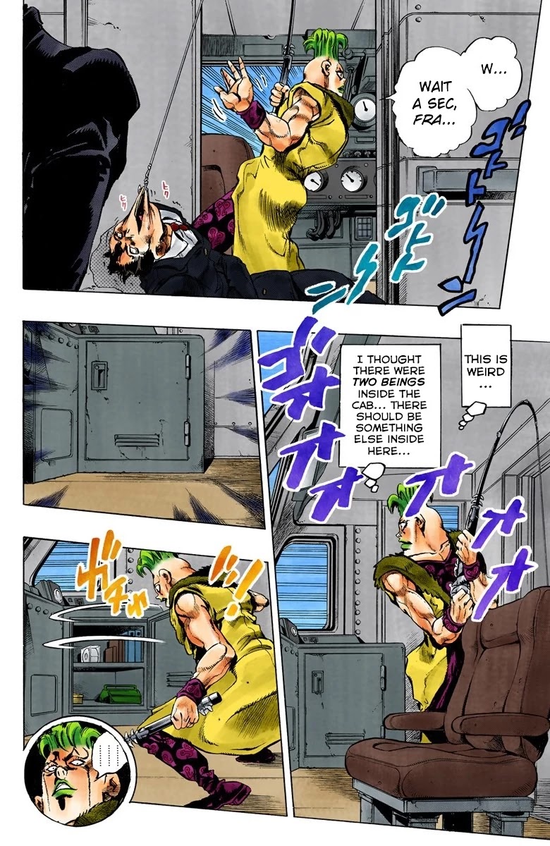 JoJo's Bizarre Adventure Part 5 - Vento Aureo (Official Colored) Chapter 49 page 4 - Chapter 49: The Grateful Dead Part 1