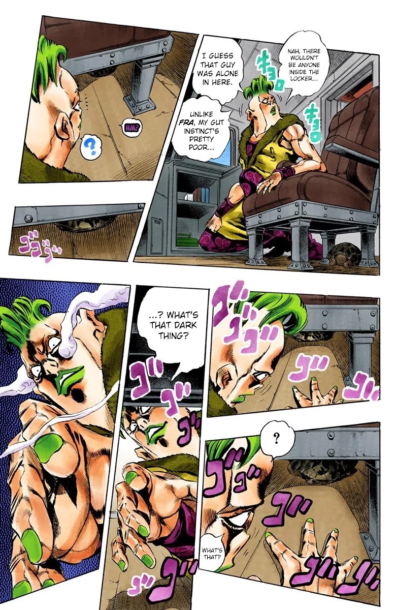 JoJo's Bizarre Adventure Part 5 - Vento Aureo (Official Colored) Chapter 49 page 5 - Chapter 49: The Grateful Dead Part 1