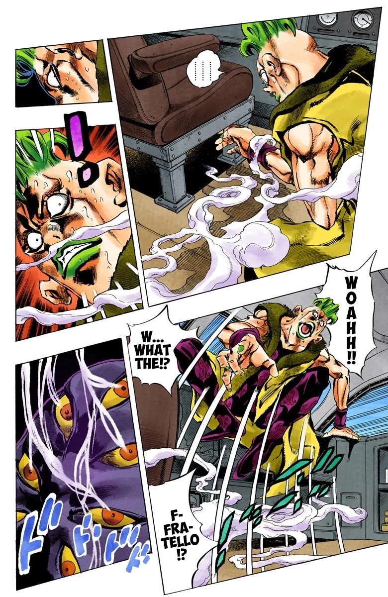 JoJo's Bizarre Adventure Part 5 - Vento Aureo (Official Colored) Chapter 49 page 6 - Chapter 49: The Grateful Dead Part 1