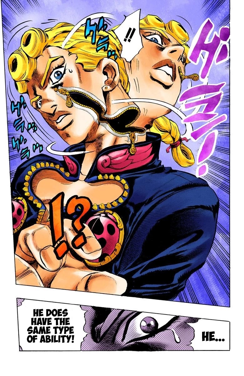 JoJo's Bizarre Adventure Part 5 - Vento Aureo (Official Colored) Chapter 5 page 20 - Chapter 5: Buccellati's Coming! Part 2