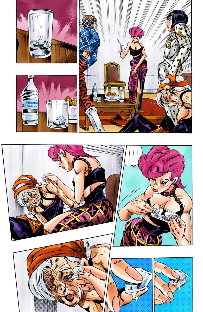 JoJo's Bizarre Adventure Part 5 - Vento Aureo (Official Colored) Chapter 50 page 13 - Chapter 50: The Grateful Dead Part 2