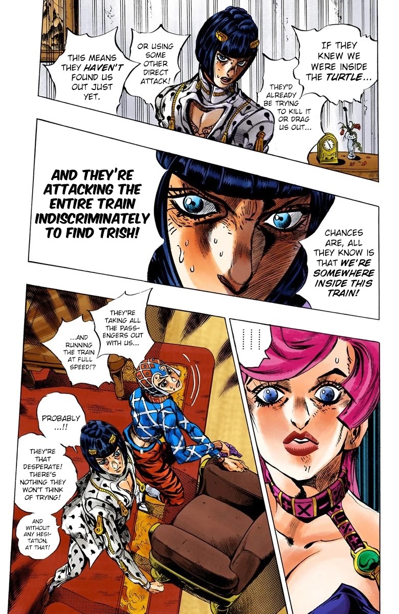 JoJo's Bizarre Adventure Part 5 - Vento Aureo (Official Colored) Chapter 50 page 5 - Chapter 50: The Grateful Dead Part 2