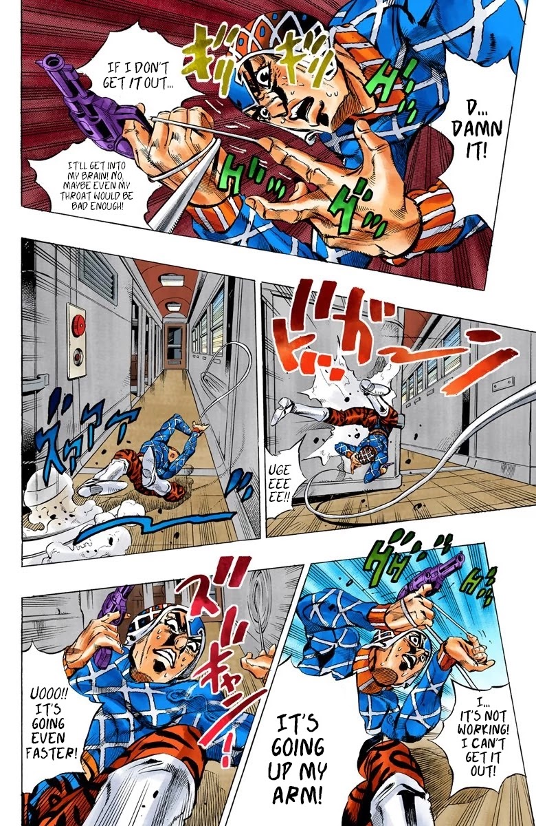 JoJo's Bizarre Adventure Part 5 - Vento Aureo (Official Colored) Chapter 51 page 11 - Chapter 51: The Grateful Dead Part 3