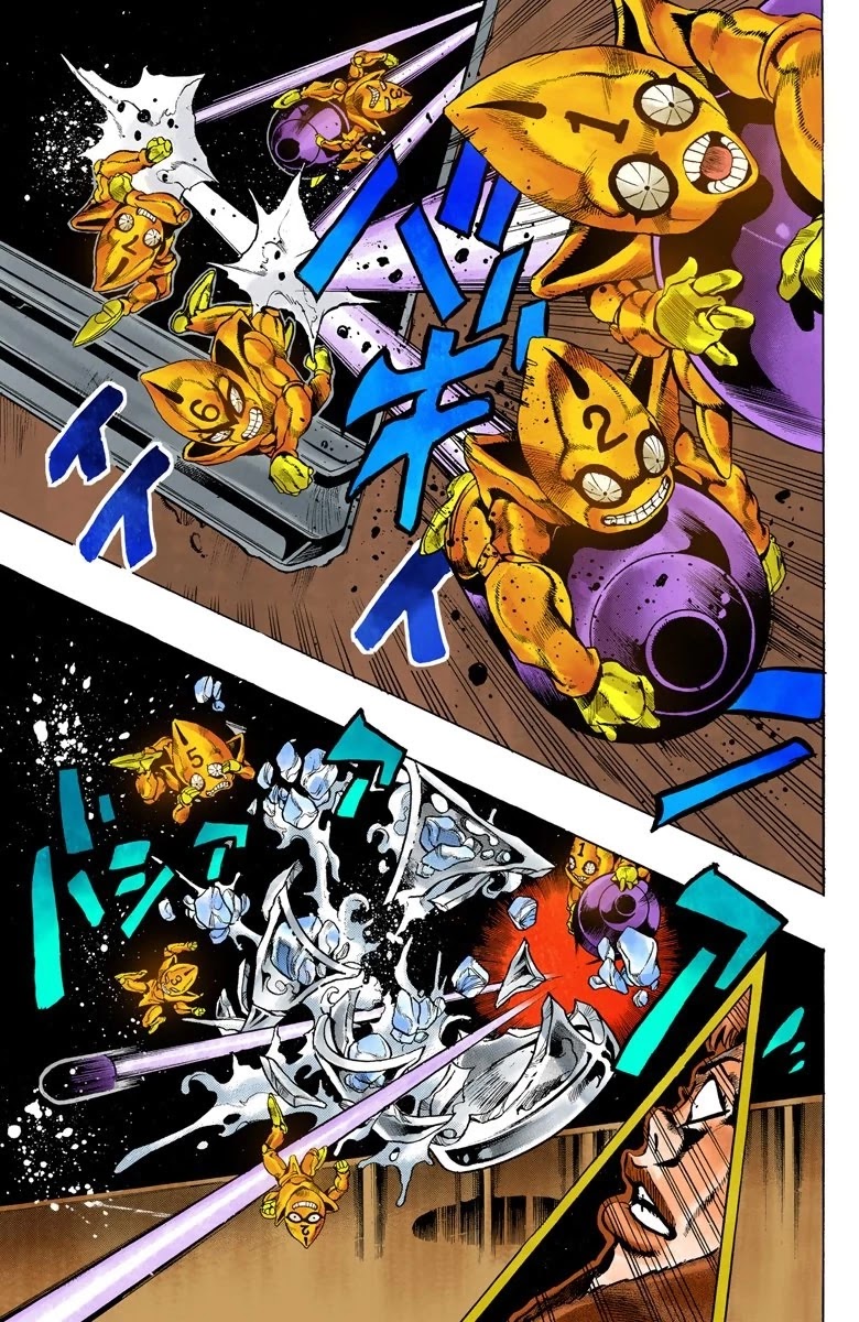 JoJo's Bizarre Adventure Part 5 - Vento Aureo (Official Colored) Chapter 51 page 20 - Chapter 51: The Grateful Dead Part 3