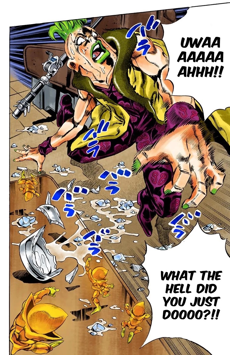 JoJo's Bizarre Adventure Part 5 - Vento Aureo (Official Colored) Chapter 51 page 21 - Chapter 51: The Grateful Dead Part 3