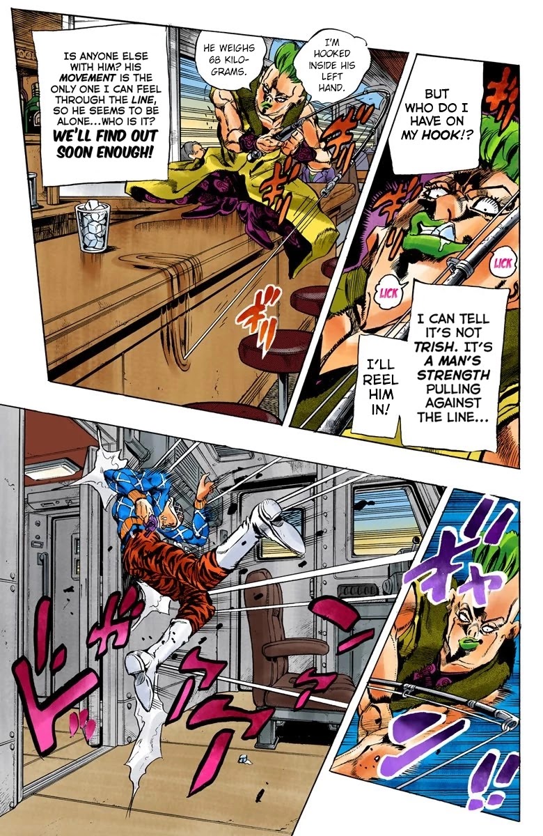 JoJo's Bizarre Adventure Part 5 - Vento Aureo (Official Colored) Chapter 51 page 4 - Chapter 51: The Grateful Dead Part 3