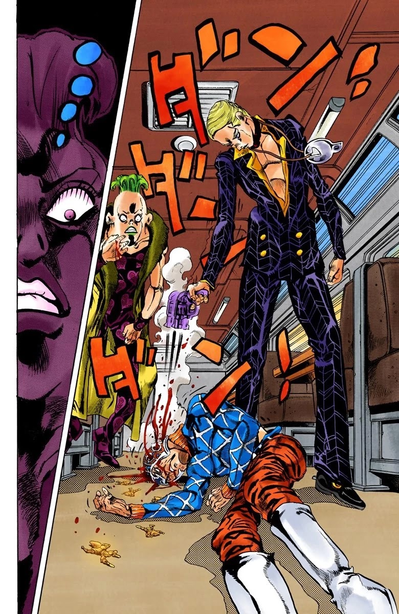JoJo's Bizarre Adventure Part 5 - Vento Aureo (Official Colored) Chapter 52 page 20 - Chapter 52: The Grateful Dead Part 4