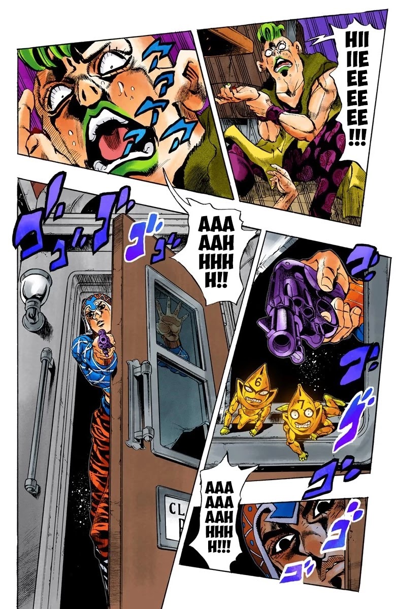 JoJo's Bizarre Adventure Part 5 - Vento Aureo (Official Colored) Chapter 52 page 6 - Chapter 52: The Grateful Dead Part 4