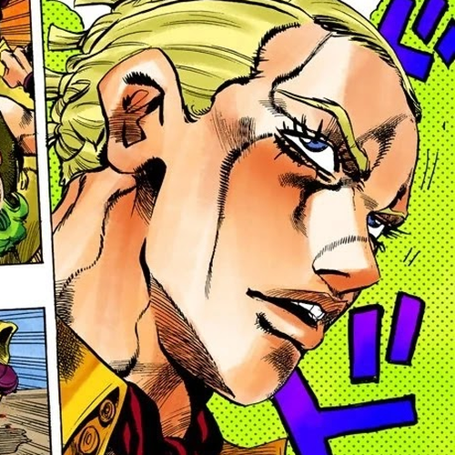 JoJo's Bizarre Adventure Part 5 - Vento Aureo (Official Colored) Chapter 52: The Grateful Dead Part 4 cover