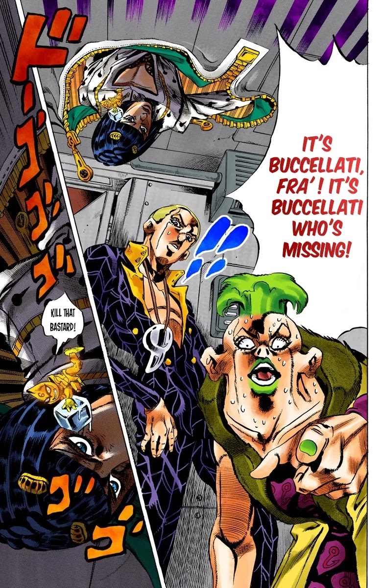 JoJo's Bizarre Adventure Part 5 - Vento Aureo (Official Colored) Chapter 53 page 20 - Chapter 53: The Grateful Dead Part 5