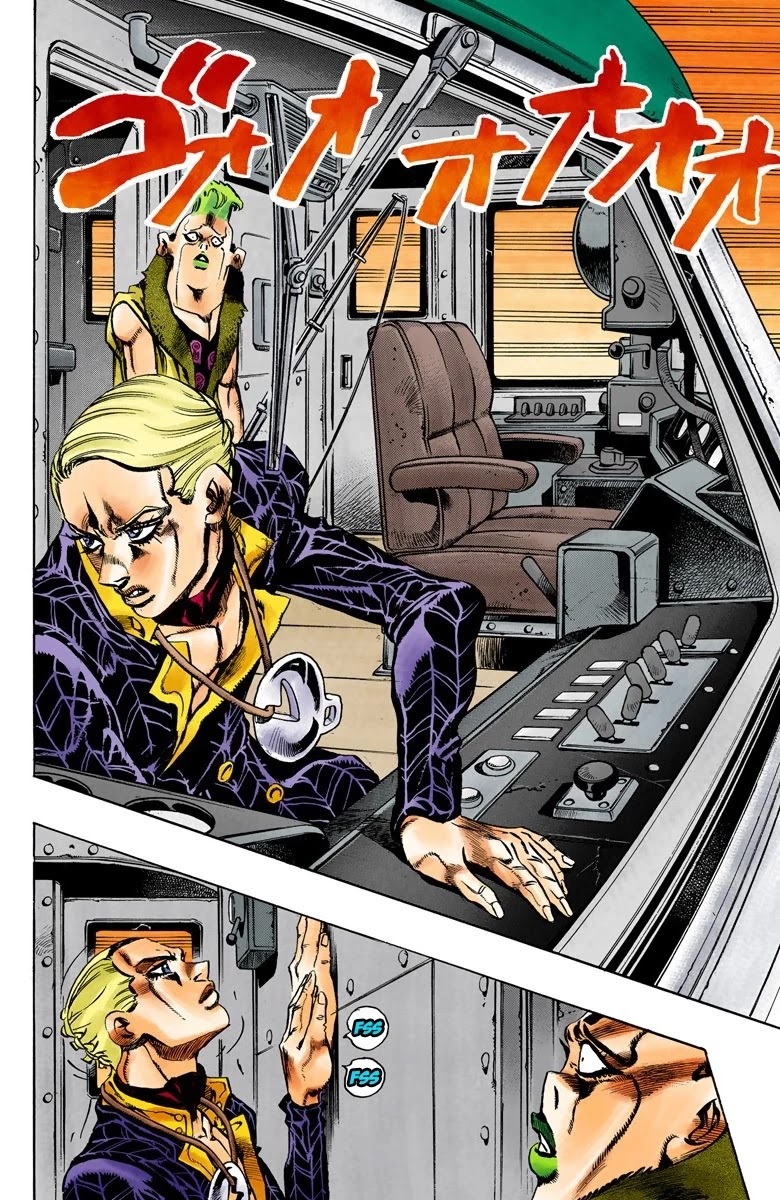 JoJo's Bizarre Adventure Part 5 - Vento Aureo (Official Colored) Chapter 53 page 7 - Chapter 53: The Grateful Dead Part 5