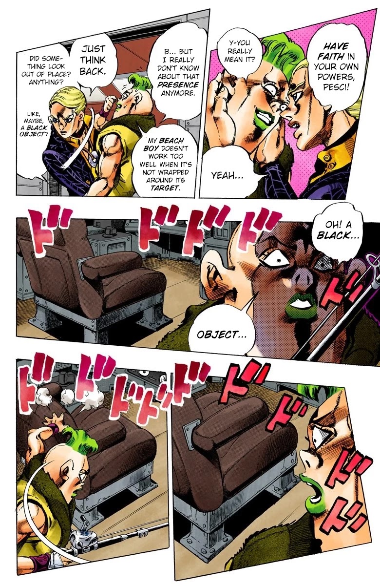 JoJo's Bizarre Adventure Part 5 - Vento Aureo (Official Colored) Chapter 53 page 9 - Chapter 53: The Grateful Dead Part 5