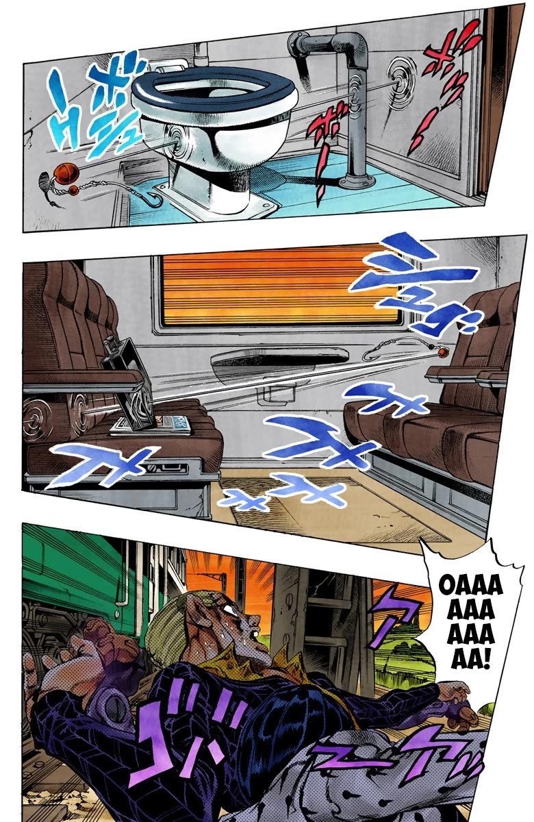 JoJo's Bizarre Adventure Part 5 - Vento Aureo (Official Colored) Chapter 55 page 6 - Chapter 55: The Grateful Dead Part 7