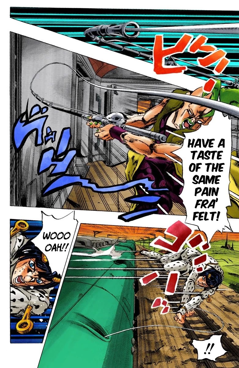 JoJo's Bizarre Adventure Part 5 - Vento Aureo (Official Colored) Chapter 57 page 10 - Chapter 57: The Grateful Dead Part 9