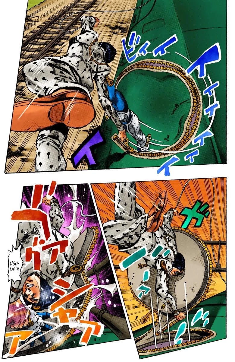JoJo's Bizarre Adventure Part 5 - Vento Aureo (Official Colored) Chapter 57 page 13 - Chapter 57: The Grateful Dead Part 9
