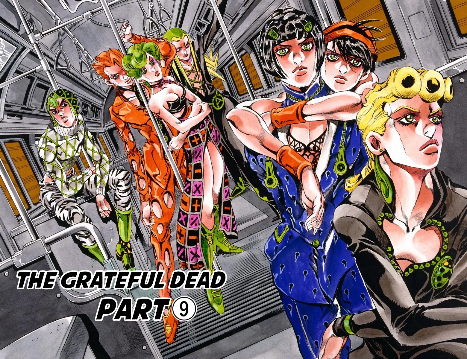 JoJo's Bizarre Adventure Part 5 - Vento Aureo (Official Colored) Chapter 57 page 3 - Chapter 57: The Grateful Dead Part 9