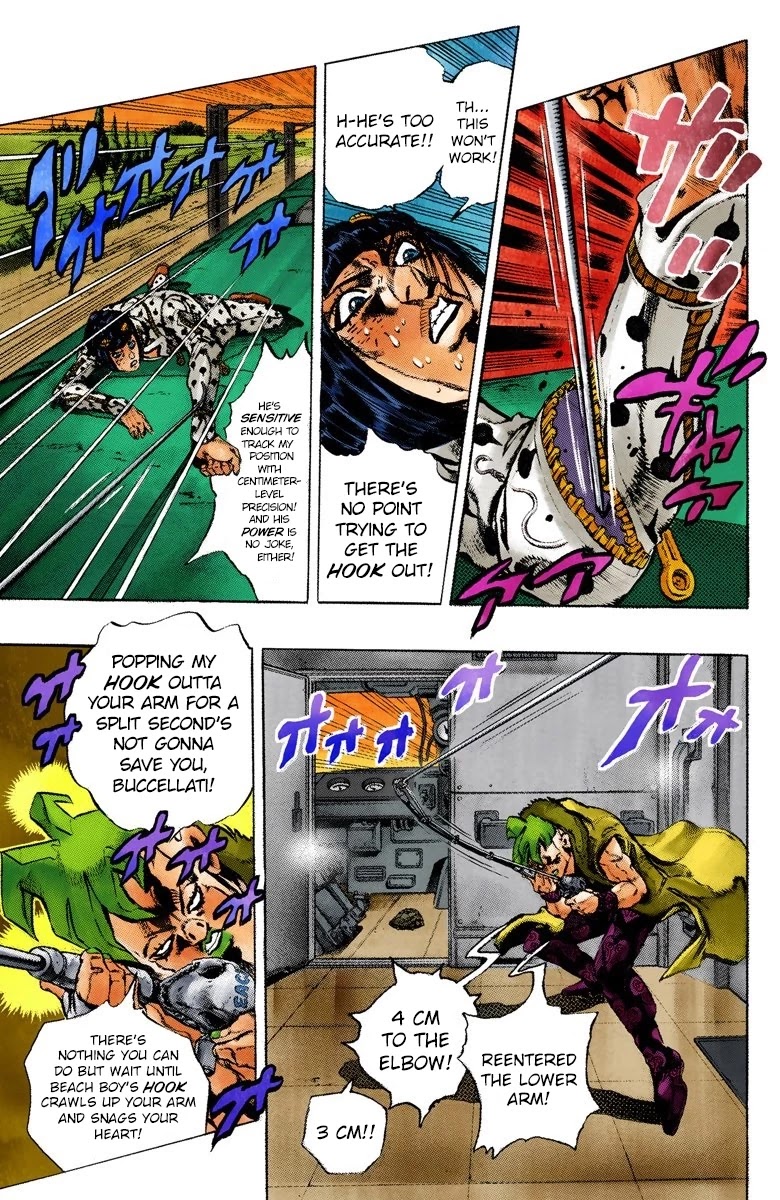 JoJo's Bizarre Adventure Part 5 - Vento Aureo (Official Colored) Chapter 57 page 7 - Chapter 57: The Grateful Dead Part 9