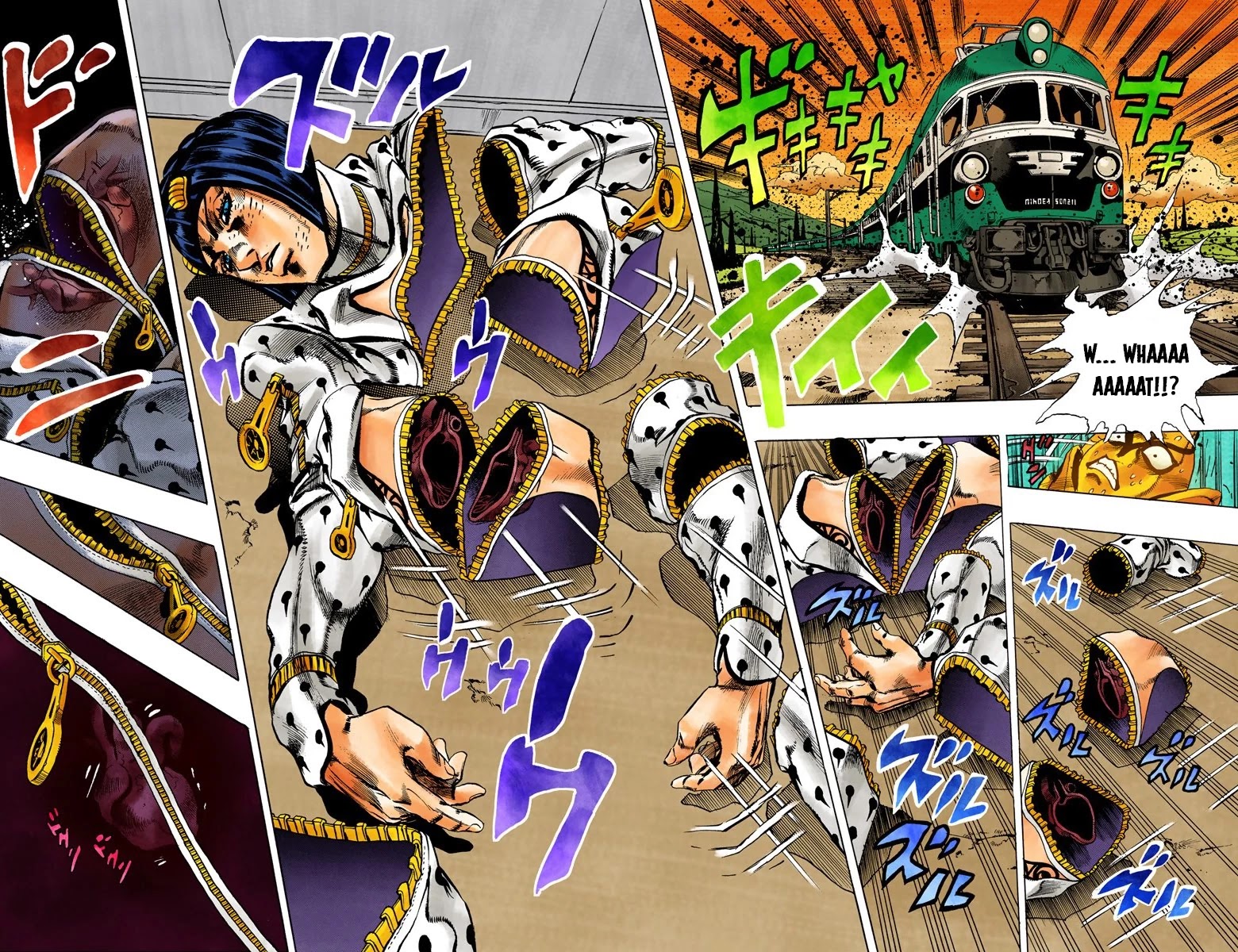 JoJo's Bizarre Adventure Part 5 - Vento Aureo (Official Colored) Chapter 58 page 16 - Chapter 58: The Grateful Dead Part 10