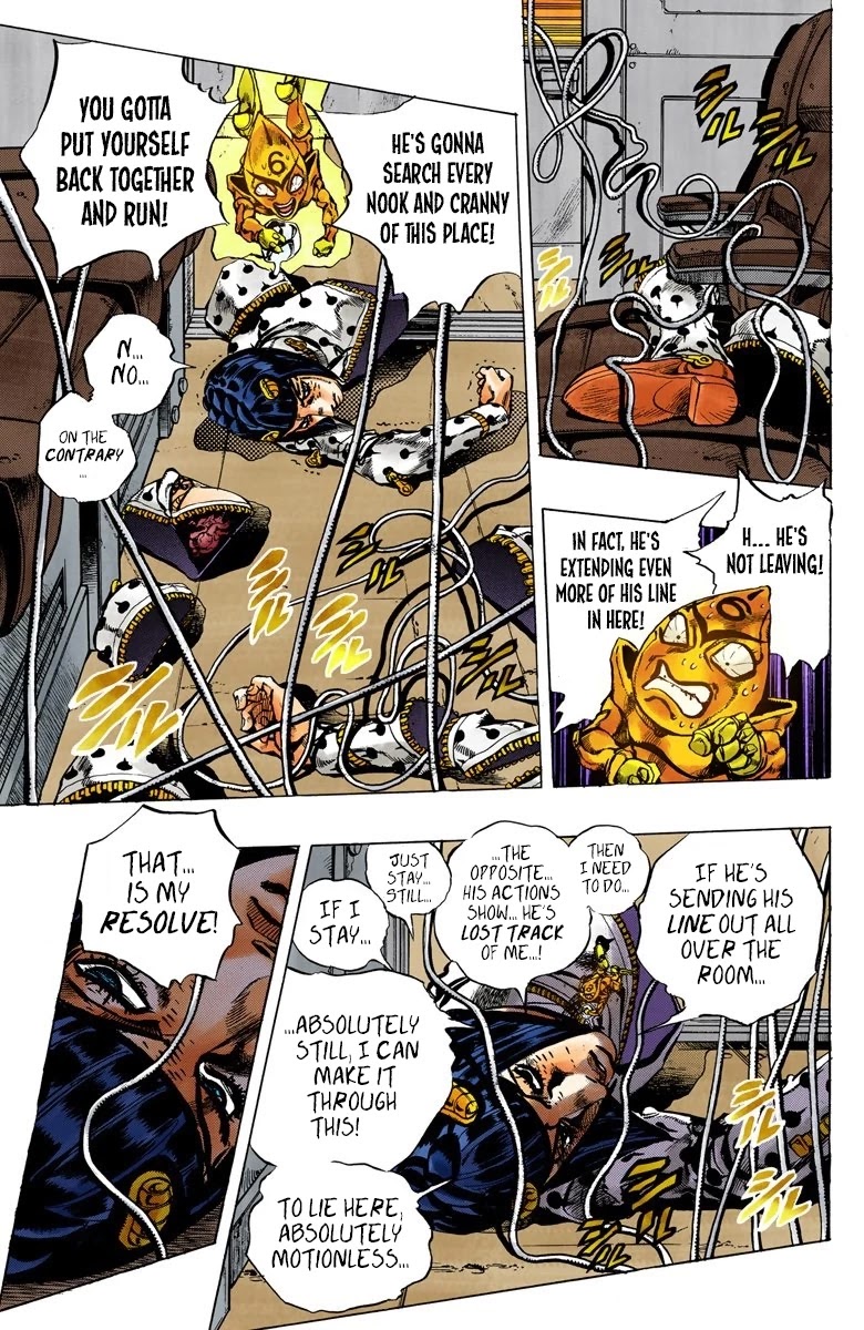 JoJo's Bizarre Adventure Part 5 - Vento Aureo (Official Colored) Chapter 58 page 5 - Chapter 58: The Grateful Dead Part 10