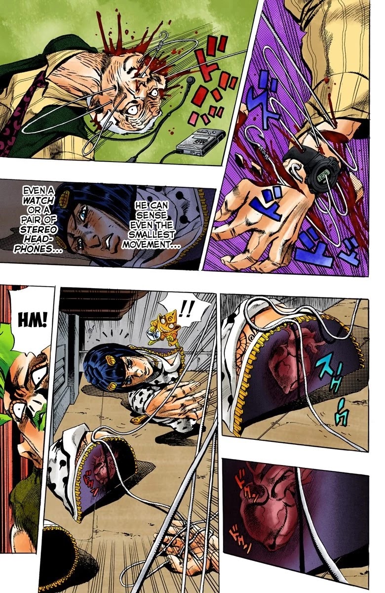 JoJo's Bizarre Adventure Part 5 - Vento Aureo (Official Colored) Chapter 58 page 7 - Chapter 58: The Grateful Dead Part 10