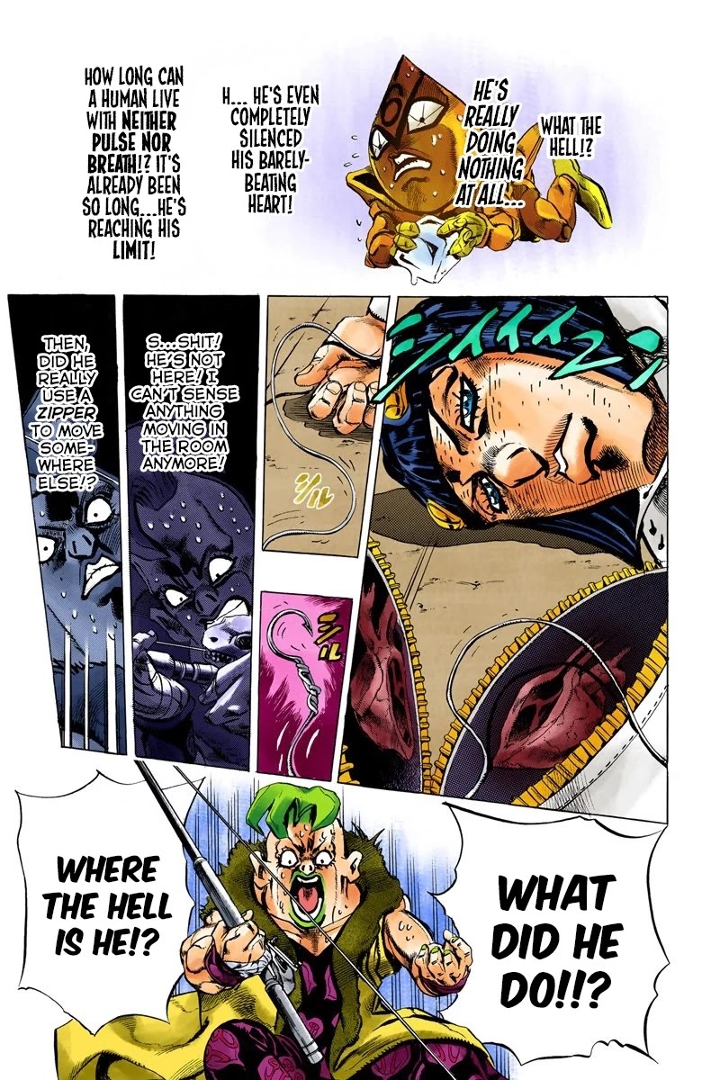 JoJo's Bizarre Adventure Part 5 - Vento Aureo (Official Colored) Chapter 58 page 9 - Chapter 58: The Grateful Dead Part 10