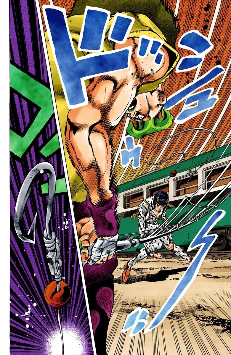 JoJo's Bizarre Adventure Part 5 - Vento Aureo (Official Colored) Chapter 59 page 10 - Chapter 59: The Grateful Dead Part 11