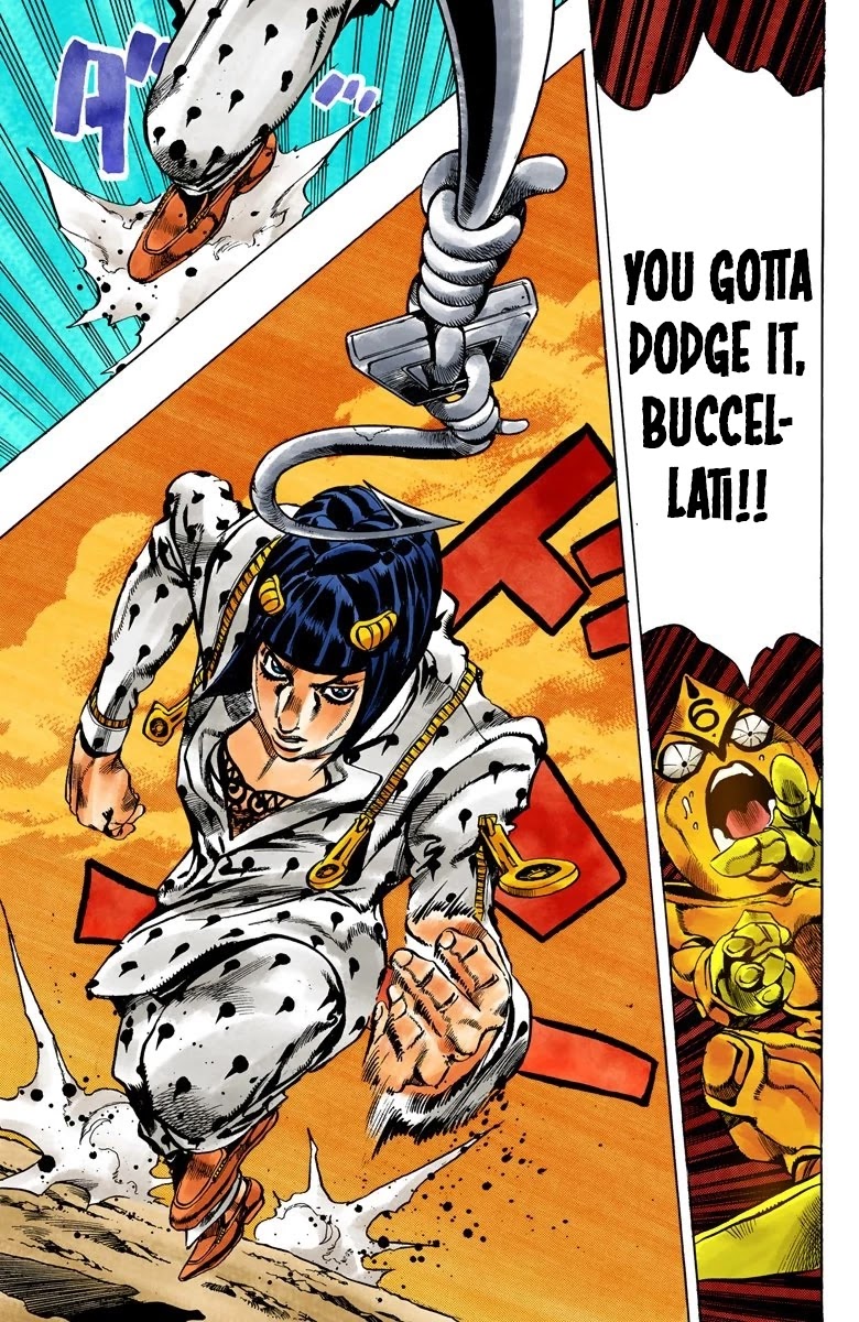 JoJo's Bizarre Adventure Part 5 - Vento Aureo (Official Colored) Chapter 59 page 11 - Chapter 59: The Grateful Dead Part 11
