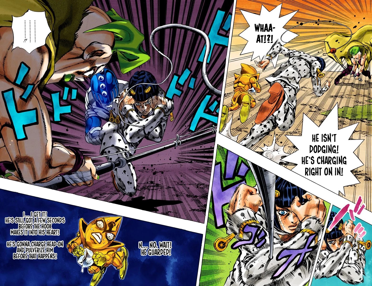 JoJo's Bizarre Adventure Part 5 - Vento Aureo (Official Colored) Chapter 59 page 12 - Chapter 59: The Grateful Dead Part 11