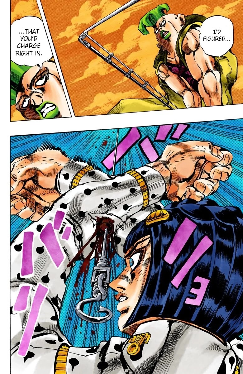JoJo's Bizarre Adventure Part 5 - Vento Aureo (Official Colored) Chapter 59 page 13 - Chapter 59: The Grateful Dead Part 11