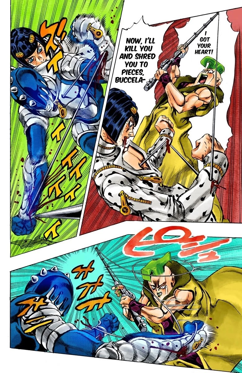 JoJo's Bizarre Adventure Part 5 - Vento Aureo (Official Colored) Chapter 59 page 15 - Chapter 59: The Grateful Dead Part 11