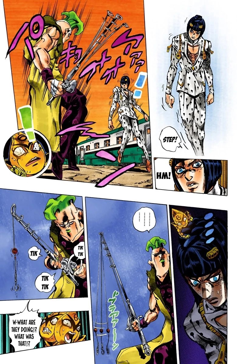 JoJo's Bizarre Adventure Part 5 - Vento Aureo (Official Colored) Chapter 59 page 5 - Chapter 59: The Grateful Dead Part 11