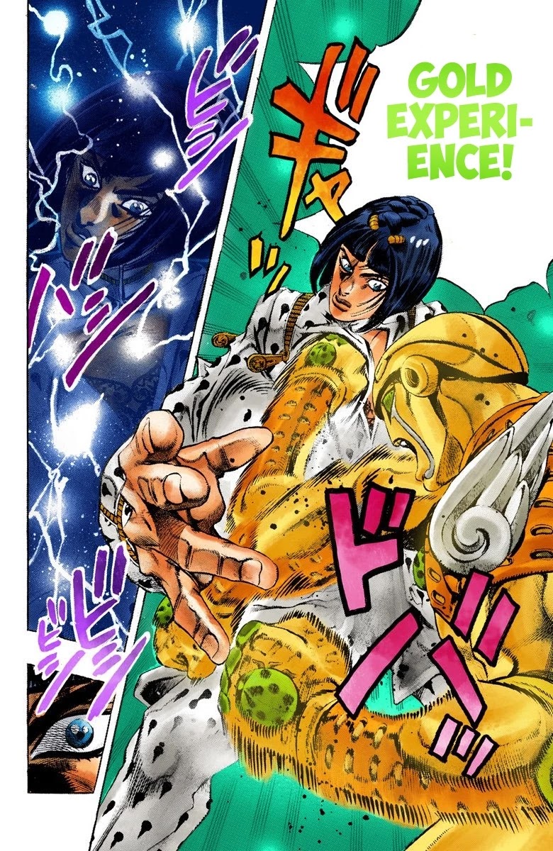 JoJo's Bizarre Adventure Part 5 - Vento Aureo (Official Colored) Chapter 6 page 10 - Chapter 6: Buccellati's Coming! Part 3