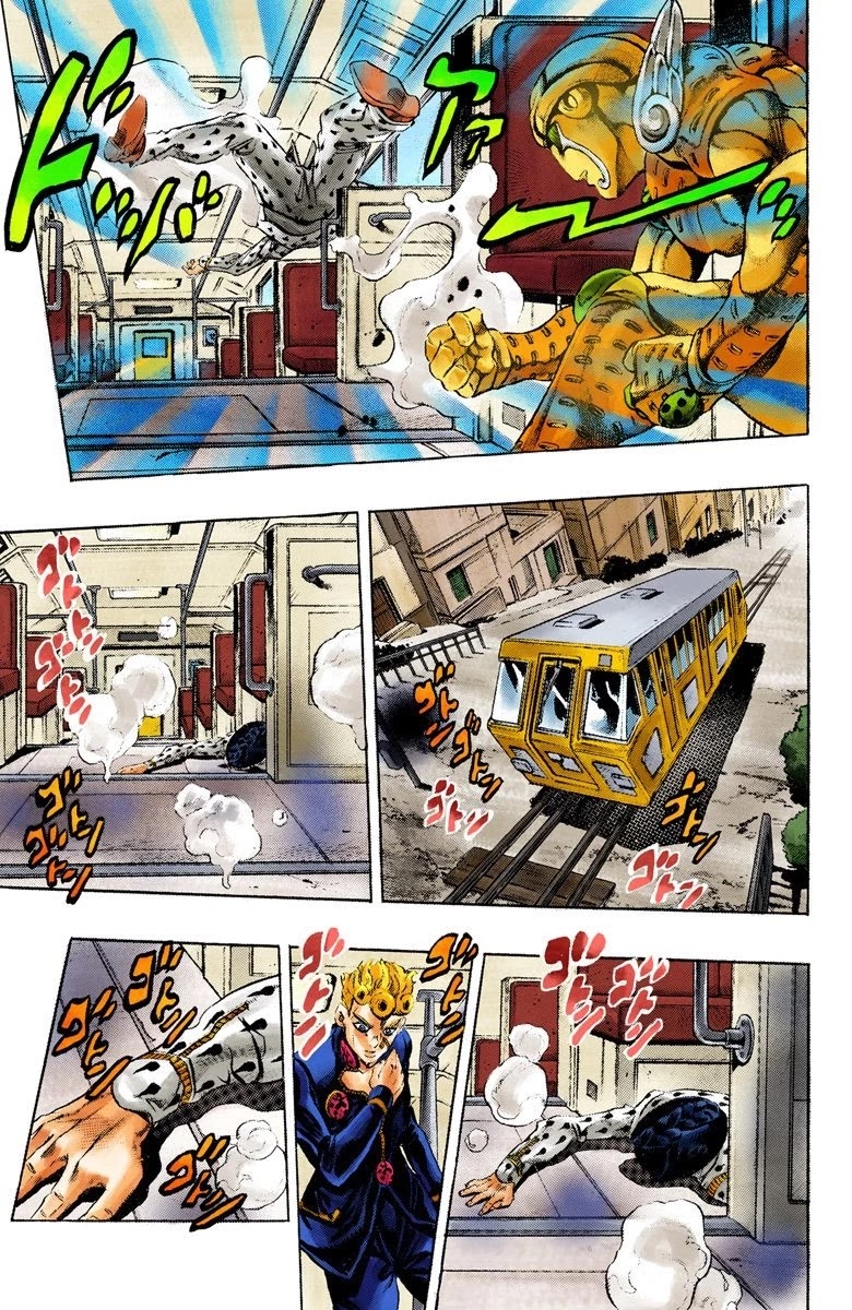 JoJo's Bizarre Adventure Part 5 - Vento Aureo (Official Colored) Chapter 6 page 11 - Chapter 6: Buccellati's Coming! Part 3