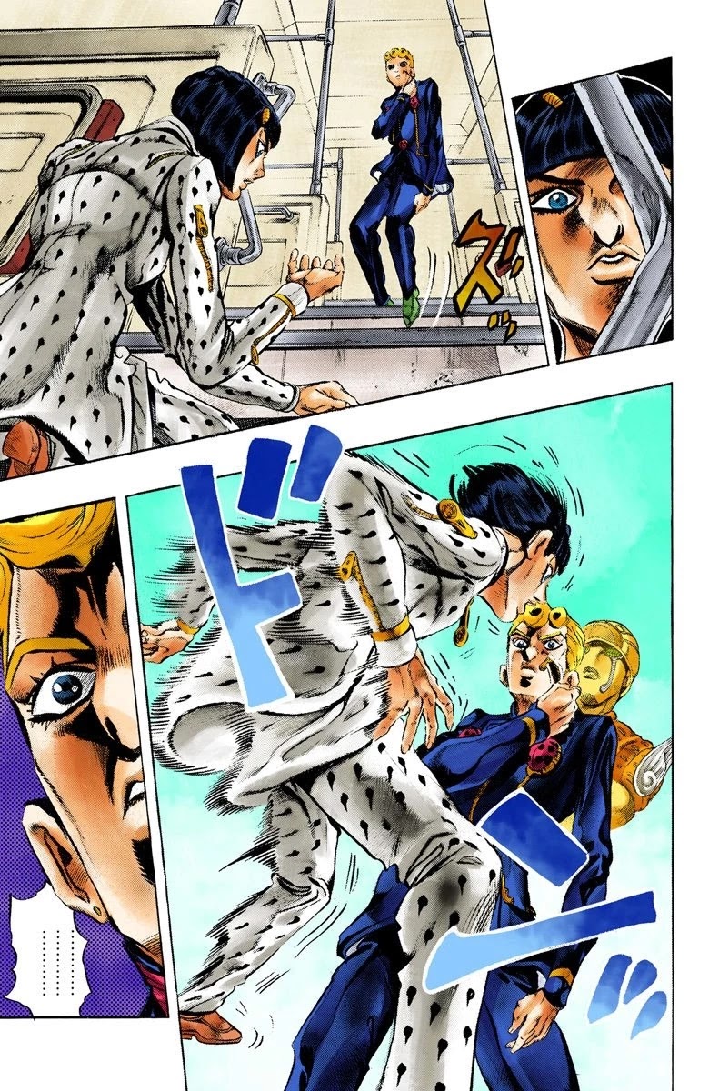JoJo's Bizarre Adventure Part 5 - Vento Aureo (Official Colored) Chapter 6 page 13 - Chapter 6: Buccellati's Coming! Part 3