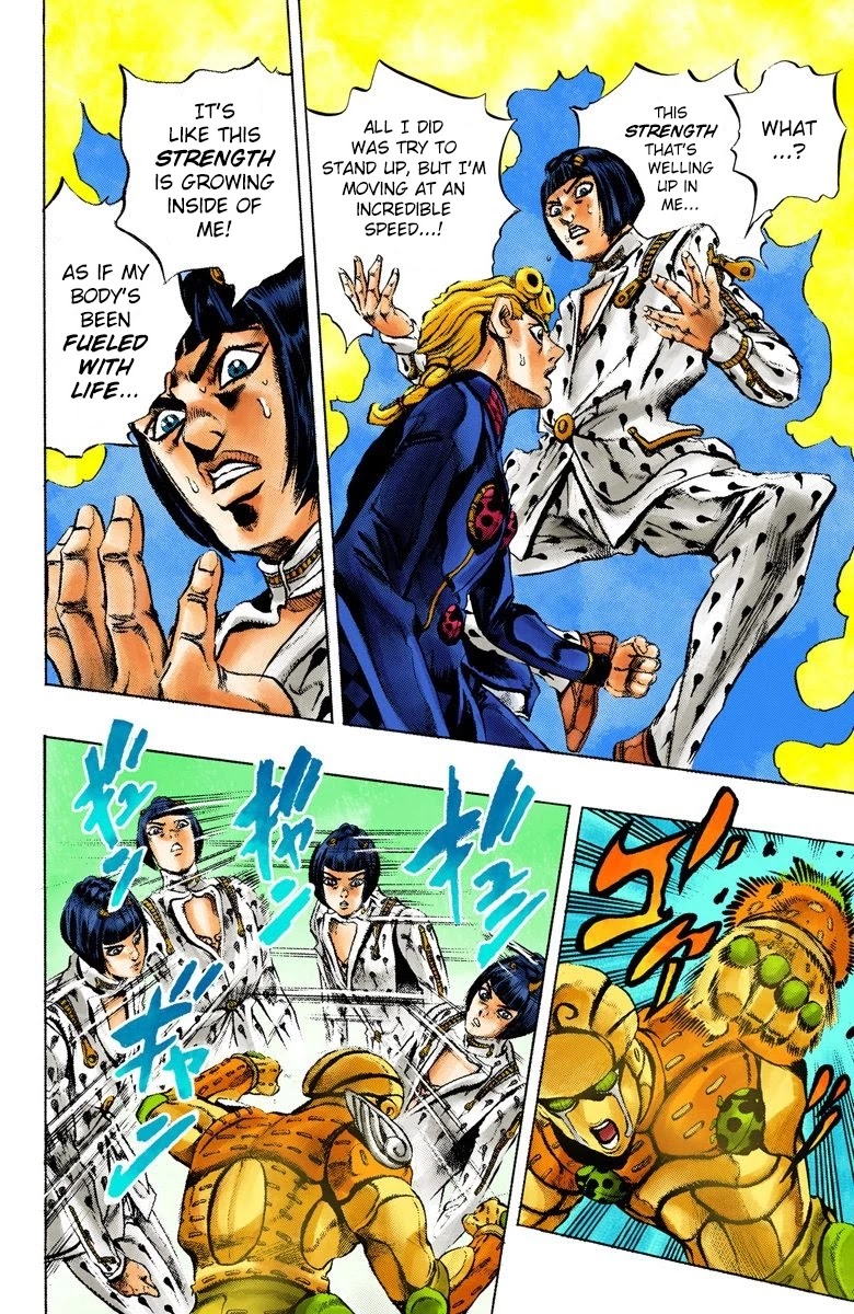 JoJo's Bizarre Adventure Part 5 - Vento Aureo (Official Colored) Chapter 6 page 14 - Chapter 6: Buccellati's Coming! Part 3