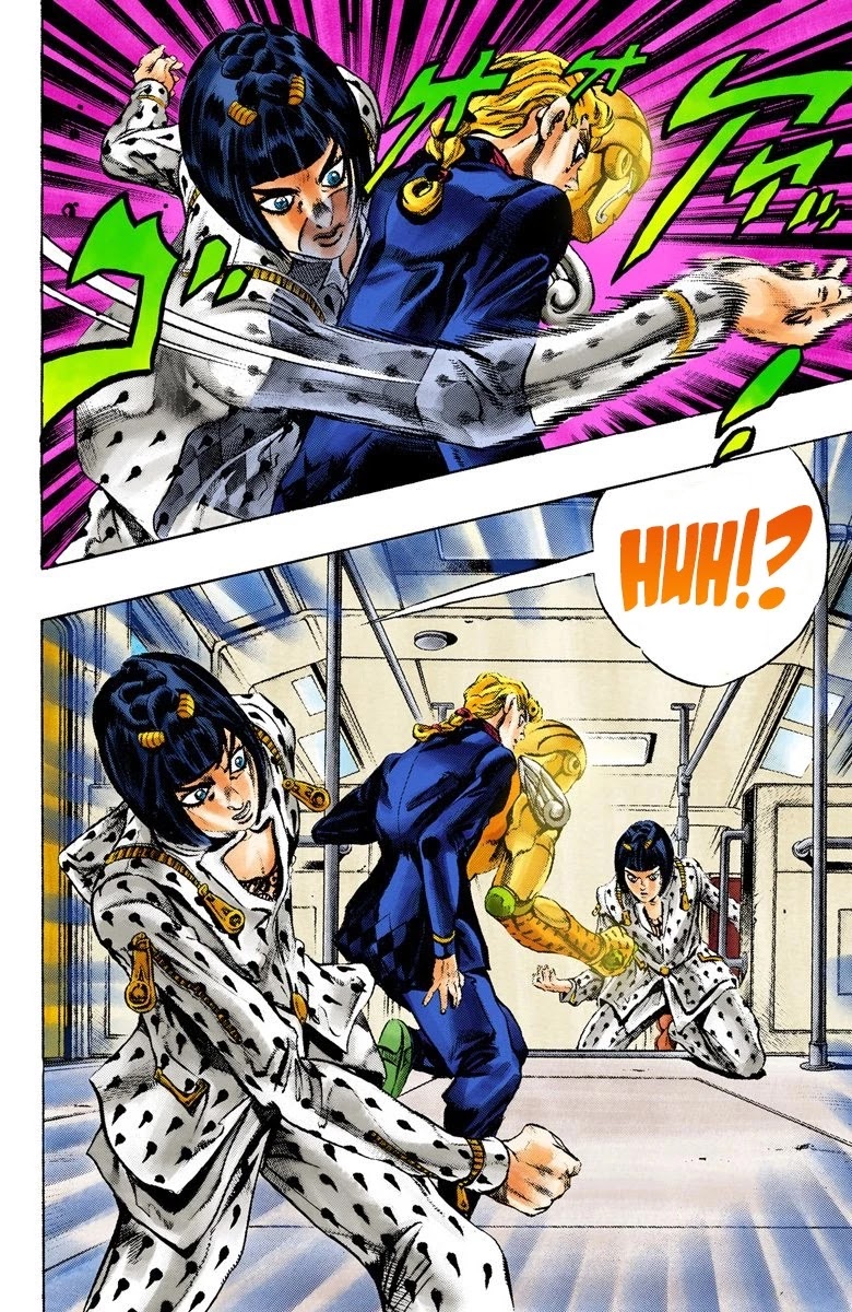 JoJo's Bizarre Adventure Part 5 - Vento Aureo (Official Colored) Chapter 6 page 16 - Chapter 6: Buccellati's Coming! Part 3