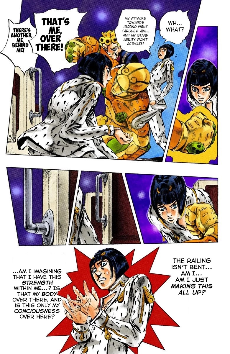 JoJo's Bizarre Adventure Part 5 - Vento Aureo (Official Colored) Chapter 6 page 17 - Chapter 6: Buccellati's Coming! Part 3
