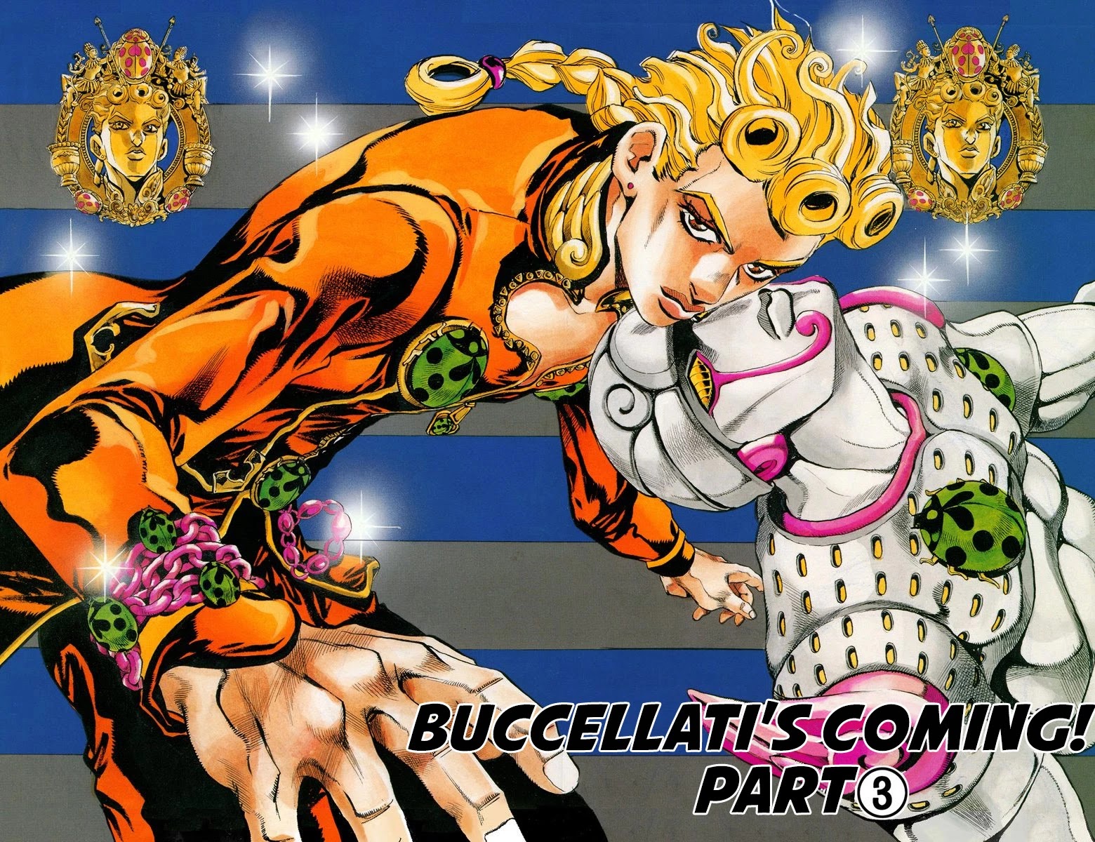 JoJo's Bizarre Adventure Part 5 - Vento Aureo (Official Colored) Chapter 6 page 3 - Chapter 6: Buccellati's Coming! Part 3