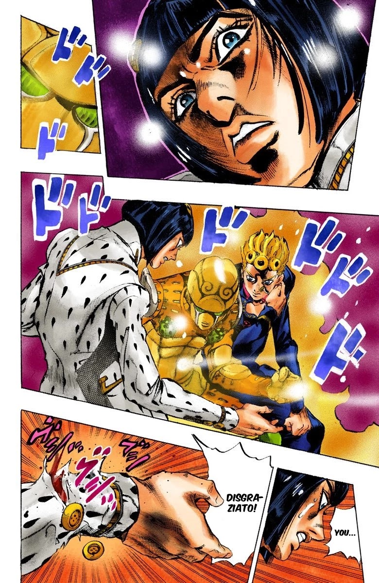 JoJo's Bizarre Adventure Part 5 - Vento Aureo (Official Colored) Chapter 6 page 8 - Chapter 6: Buccellati's Coming! Part 3