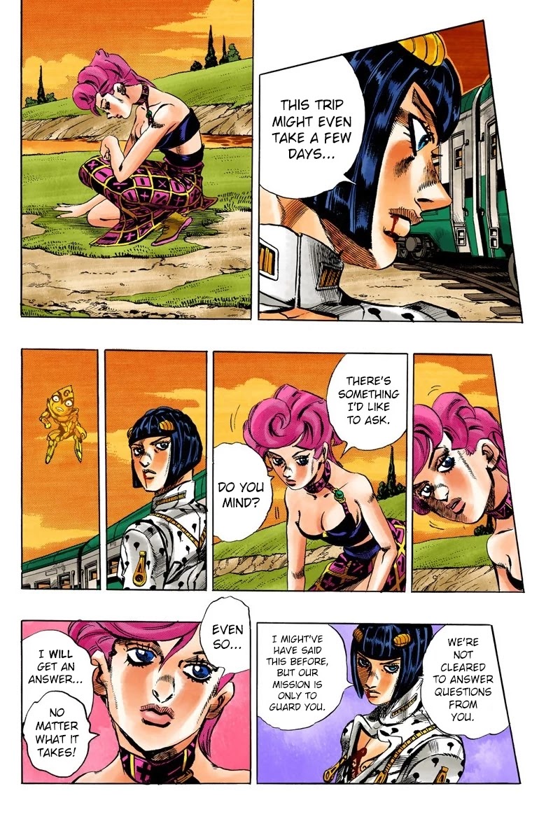 JoJo's Bizarre Adventure Part 5 - Vento Aureo (Official Colored) Chapter 60 page 16 - Chapter 60: The Grateful Dead Part 12