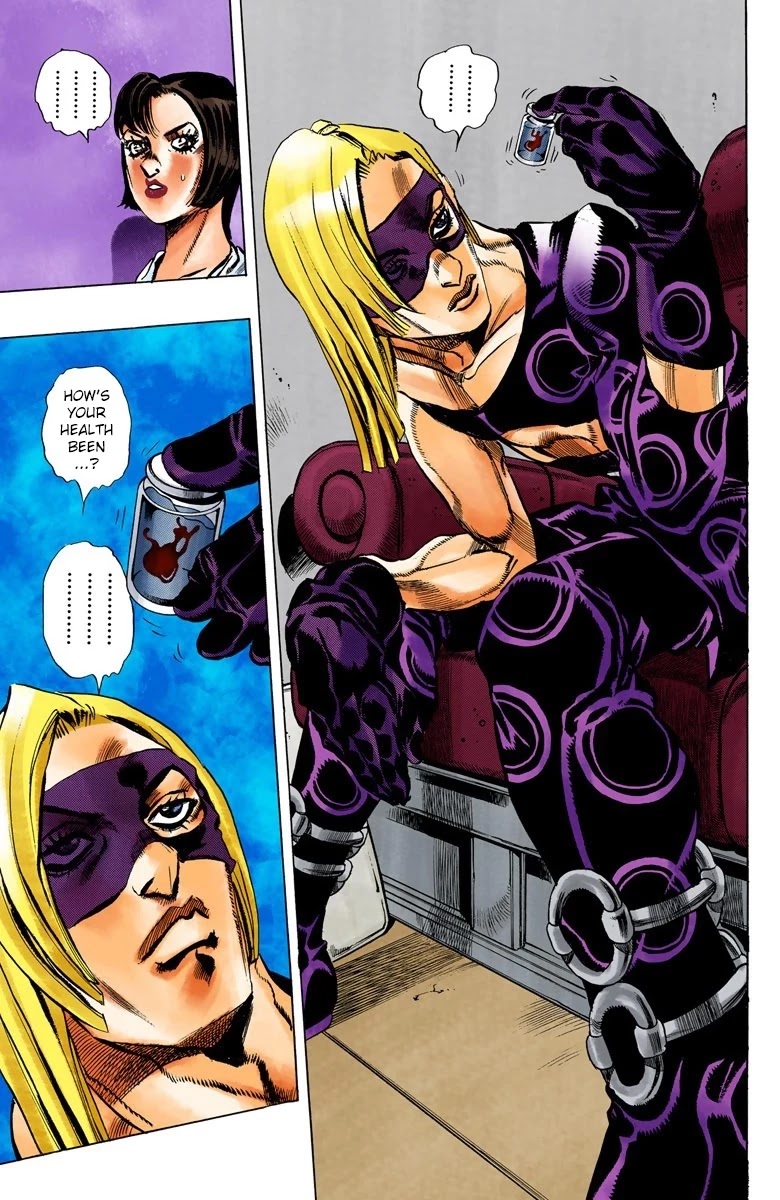 JoJo's Bizarre Adventure Part 5 - Vento Aureo (Official Colored) Chapter 61 page 13 - Chapter 61: Baby Face Part 1