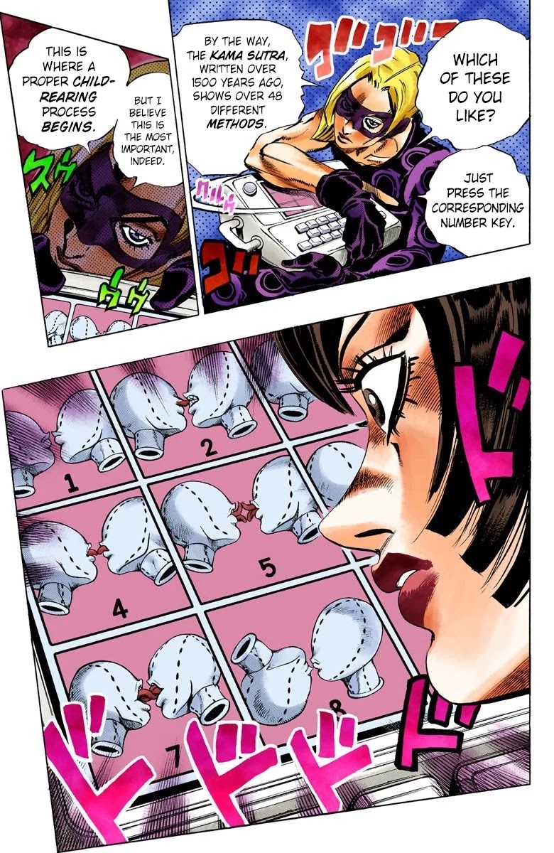 JoJo's Bizarre Adventure Part 5 - Vento Aureo (Official Colored) Chapter 61 page 19 - Chapter 61: Baby Face Part 1