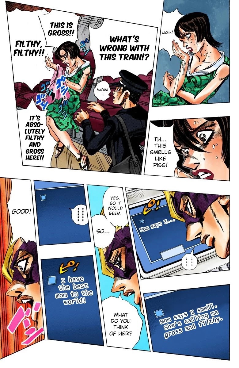 JoJo's Bizarre Adventure Part 5 - Vento Aureo (Official Colored) Chapter 62 page 11 - Chapter 62: Baby Face Part 2