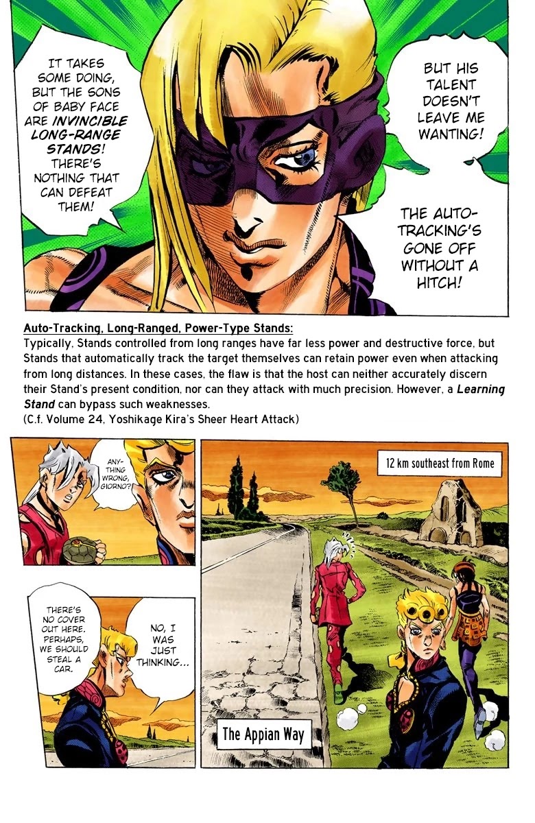 JoJo's Bizarre Adventure Part 5 - Vento Aureo (Official Colored) Chapter 62 page 19 - Chapter 62: Baby Face Part 2