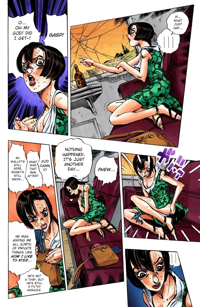 JoJo's Bizarre Adventure Part 5 - Vento Aureo (Official Colored) Chapter 62 page 4 - Chapter 62: Baby Face Part 2