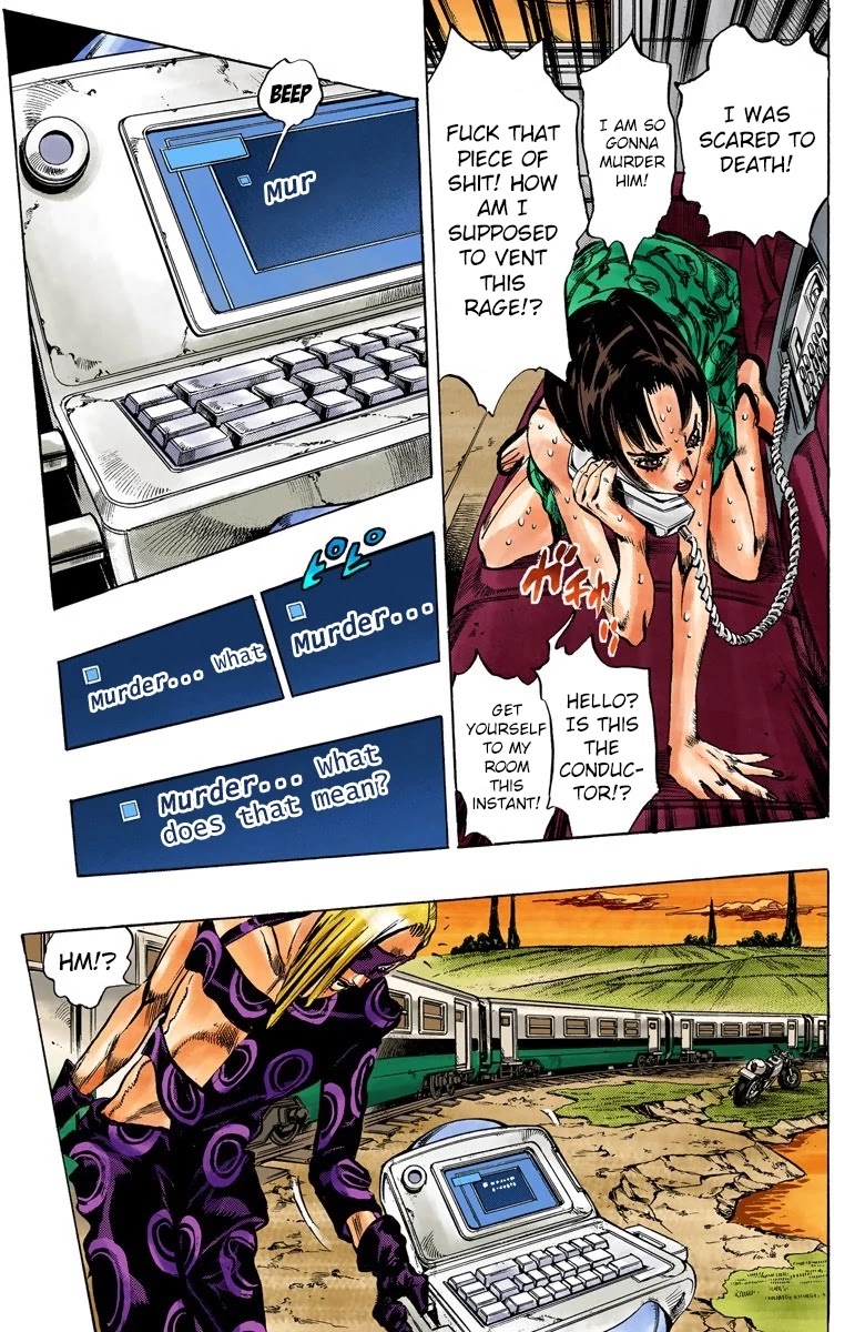 JoJo's Bizarre Adventure Part 5 - Vento Aureo (Official Colored) Chapter 62 page 5 - Chapter 62: Baby Face Part 2
