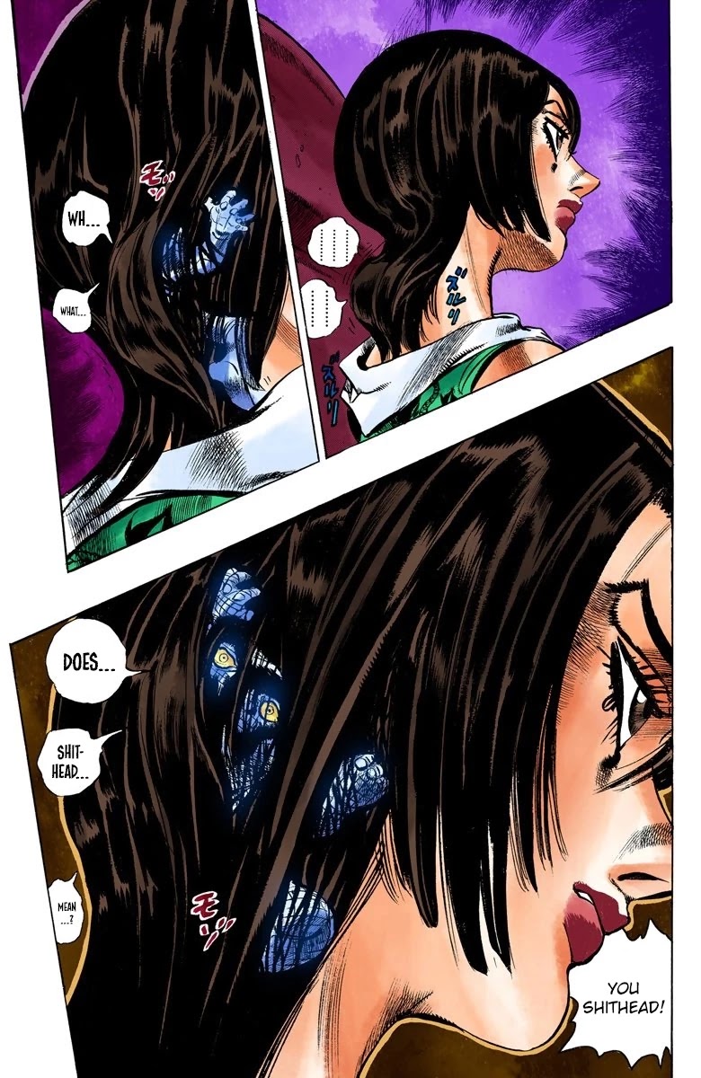 JoJo's Bizarre Adventure Part 5 - Vento Aureo (Official Colored) Chapter 62 page 7 - Chapter 62: Baby Face Part 2