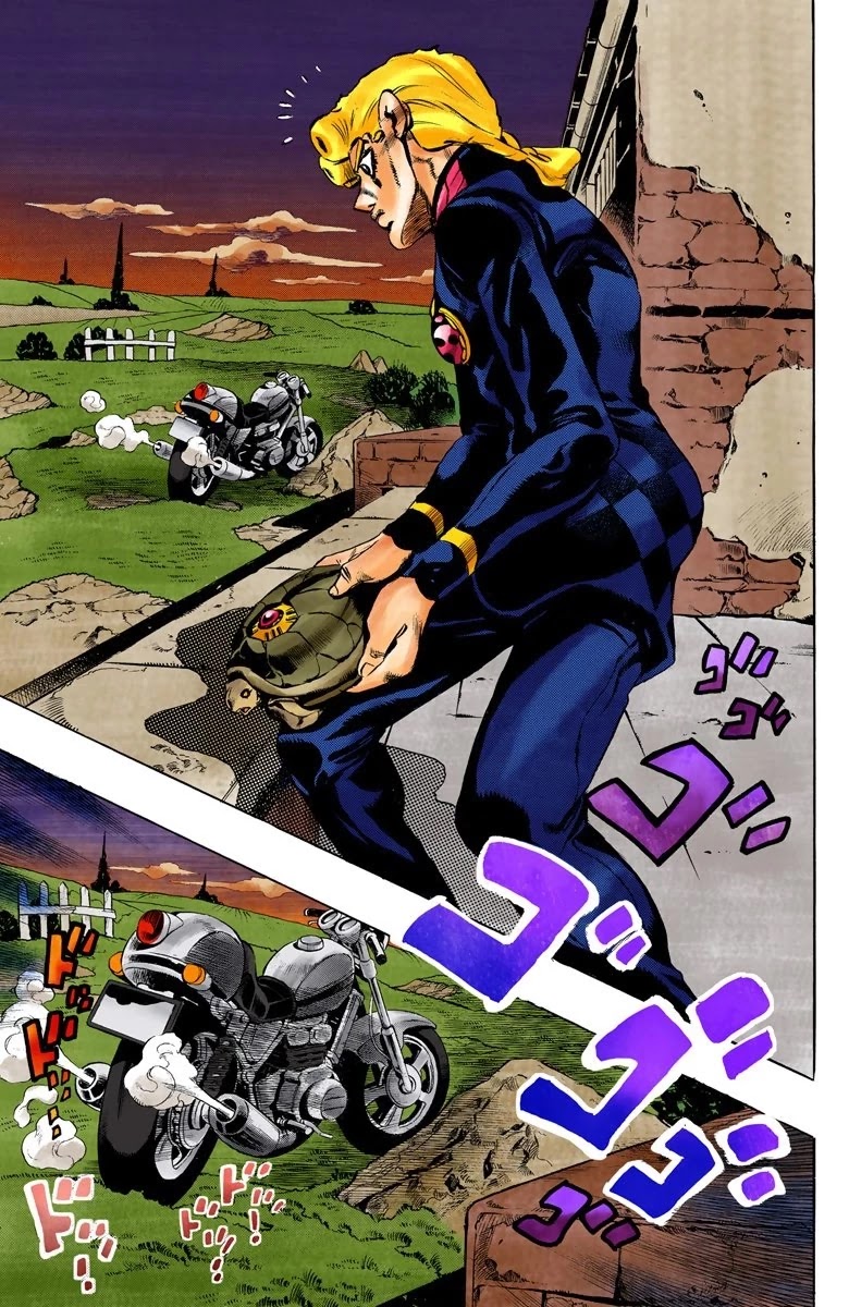 JoJo's Bizarre Adventure Part 5 - Vento Aureo (Official Colored) Chapter 63 page 11 - Chapter 63: Baby Face Part 3