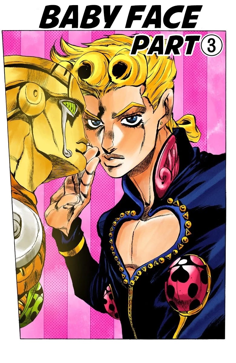 JoJo's Bizarre Adventure Part 5 - Vento Aureo (Official Colored) Chapter 63 page 2 - Chapter 63: Baby Face Part 3